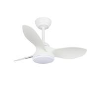 CRISTALRECORD Descubre la elegancia y funcionalidad del ventilador stel mini blanco madera