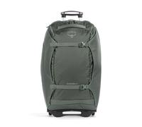 Descubre la Osprey Sojourn 60, una mochila blanda grande de 60 litros con ruedas diseñada para el viajero moderno que valora tanto el estilo como la sostenibilidad. Fabricada con nylon reciclado durad