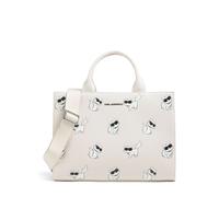 Descubre la versatilidad chic del bolso Medium Choupette de Karl Lagerfeld, un imprescindible para los amantes de la moda contemporánea. Fabricado en suave algodón con un forro sintético resistente, e