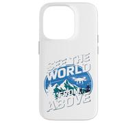 Descubre La Vista Mira el Entorno Global Desde Arriba Fan Carcasa para iPhone 14 Pro