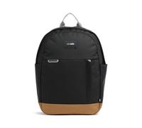 Descubre tu compañero perfecto para el día a día con esta elegante mochila Pacsafe Go 15, fabricada con poliéster resistente a cortes, repelente al agua y ecológico. Con un peso ligero de solo 0,5 kg,