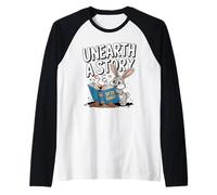Descubre una Historia: Lectura de Conejito Camiseta Manga Raglan