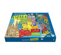 Auzou Atlas tablero magnético Descubriendo España - Mi estuche magnético