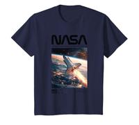 Descubrimiento del Transbordador Espacial de la NASA sobre la Tierra Space Kids Camiseta