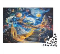 Descubrimiento Galáctico Puzzle de Papel 1000 Piezas Adultos Rompecabezas Educativo Espacial decoración Pared Regalo antiestrés 38x26cm/1000pcs