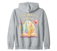Descubrir una Historia Floral Pastel Sudadera con Capucha