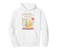 Descubrir una Historia Floral Pastel Sudadera con Capucha