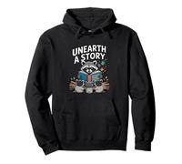 Descubrir una Historia (Raccoon Story Hour) Sudadera con Capucha