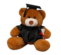 Descuento de peluche 2024 - Clase de oso de graduación 2024, decoraciones de graduación | Oso de peluche con mortero y sombrero de graduación de peluche para celebrar el