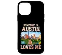 Desde Austin con amor Alguien en Austin me ama Orgullo de Texas Carcasa para iPhone 12 mini