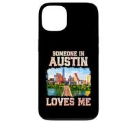 Desde Austin con amor Alguien en Austin me ama Orgullo de Texas Carcasa para iPhone 13