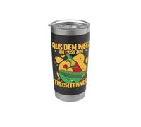 Desde el camino de mí tengo que ir al ping pong. Vaso térmico de acero inoxidable de doble pared