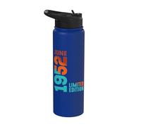 Desde Junio 1952 Año 1952 Retro 1952 Vintage Edición 1952 Stainless Steel Insulated Water Bottle