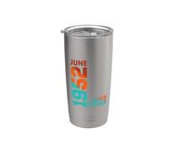 Desde Junio 1952 Año 1952 Retro 1952 Vintage Edición 1952 Vaso térmico de acero inoxidable de doble pared