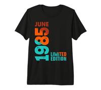 Desde Junio 1985 Año 1985 Retro 1985 Vintage Edición 1985 Camiseta Premium