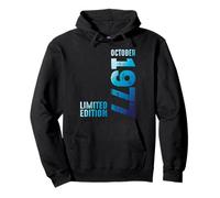 Desde Octubre 1977 Año 1977 Retro 1977 Vintage Edición 1977 Sudadera con Capucha