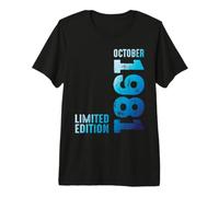 Desde Octubre 1981 Año 1981 Retro 1981 Vintage Edición 1981 Camiseta Premium