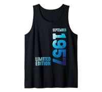 Desde Septiembre 1957 1957 Año 1957 Retro 1957 Vintage 1957 Camiseta sin Mangas