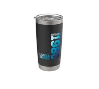 Desde Septiembre 1980 1980 Año 1980 Retro 1980 Vintage 1980 Vaso térmico de acero inoxidable de doble pared