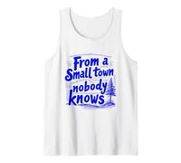 Desde un Pueblo pequeño Que Nadie Conoce, raíces humildes Inspiradoras Camiseta sin Mangas