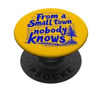 Desde un Pueblo pequeño Que Nadie Conoce, raíces humildes Inspiradoras PopSockets PopGrip Adhesivo