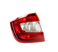 DESDEAQQSQ Para Skoda para Rapid Sedan 2017 2018 2019 2020 luz trasera de estilo de coche sin bombillas luces de coche Luz Trasera De Coche(1pc Left side)