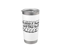 Desearía ser un poco más alto | Canción de 1990 Vaso térmico de acero inoxidable de doble pared