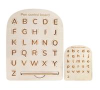 Desección de los Consejos-Madera Tabla De Letras, Number- Aprendizaje Panel De Actividad De Madera | Tablero De Dibujo Para Aprender A Escribir Para Eles, Un I