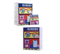 Desechable para limpiador de gafas (paquete de 200) para lentes y pantallas, limpieza de gafas