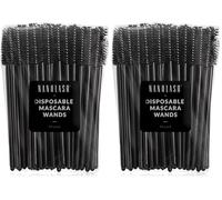 Desechables cepillos para pestañas y cejas Nanolash 50 piezas - cepillo de rimel, cepillos para extensiones de pestañas (Paquete de 2)