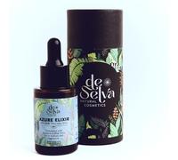 DeSelva De Selva Azure Elixir - Aceite facial de tanaceto azul con escualano camelia y jojoba, aceite facial hidratante y calmante para pieles mixtas y sensibles, fórmula vegana y