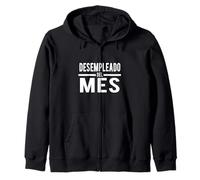 Desempleado del Mes Funny Ironía Española Sudadera con Capucha