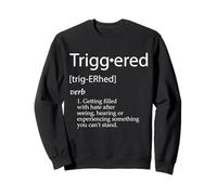 Desencadenado Definición Tratamiento PTSD Conciencia Rage Trigger Sudadera
