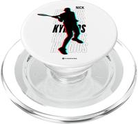 Desenfoque de línea de Base de Tenis - Nick Kyrgios PopSockets PopGrip para MagSafe