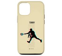 Desenfoque de línea de Base de Tenis - Tommy Paul Carcasa para iPhone 12/12 Pro