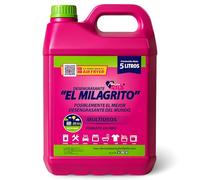 Desengrasante 5 Litros, Limpiador quitagrasas El Milagrito, Quitagrasas ElMilagrito, Multiusos para Cocina, Hornos, Microondas, Industrial y Más, Formato Ahorro, Garrafa de 5 Litros
