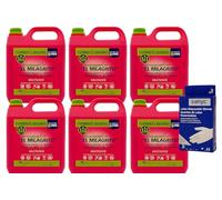 Desengrasante El Milagrito 5 Litros (6) + Guantes de Latex 10 unidades Sanyc