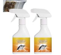 Desengrasante en aerosol para cocina de alta resistencia, potente removedor de grasa, quitamanchas de aceite, desengrasante espumoso para electrodomésticos y encimeras, limpiador resistencia. (2PCS)