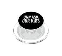 Desenmascarar a Nuestros niños Niños Familia Sin Máscara Libertad PopSockets PopGrip para MagSafe
