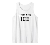 Desenmascarar ICE - Justicia de Inmigrantes Camiseta sin Mangas