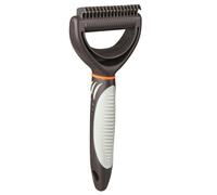 Desenredador de pelo 7 × 18 cm gris oscuro/azul