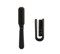 Desenredante de barba: antiestático, cerdas de, cepillo para el cabello | plegable, cepillos ďe bolsillo plegables, herramienta compacta y portátil para peinar el cabello | Cepillos Đe Pelo Ṕara