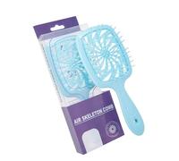 Desenredante de cabello fácil de usar con cerdas, práctico peine para peinar el cabello para tipos de cabello frágil húmedo y seco