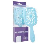 Desenredante de cabello fácil de usar con cerdas, práctico peine para peinar el cabello para tipos de cabello frágil húmedo y seco