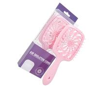 Desenredante de cabello fácil de usar con cerdas, práctico peine para peinar el cabello para tipos de cabello frágil húmedo y seco