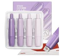 Desenrollador de Cinta Adhesiva | 4 Piezas de Suministros para Scrapbooking - Aplicador de Pegamento Adhesivo | Para El Hogar Escuela Oficina DIY Artesanía Papel Tarjetas