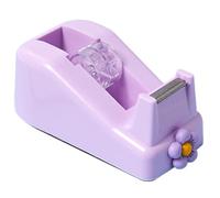 Desenrollador de cinta adhesiva de oficina, decoración floral estética, cortadora de cinta adhesiva de oficina, para envíos, transporte, escuela, hogar, álbumes de recortes, estudiantes,