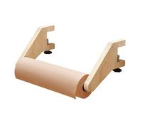 Desenrollador de rollo de papel creativo | Duo de caballetes de dibujo, ahorro de espacio, soporte para rollo de papel adecuado para mesas de 2-5 cm de grosor, para manualidades creativas, pintura de