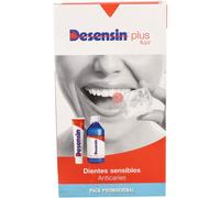 Desensin Pack Pasta dentífrica Plus 125 ml + Colutorio 500 ml