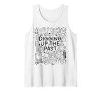 Desenterrando el Pasado - Arqueología & Amante de la Historia Camiseta sin Mangas